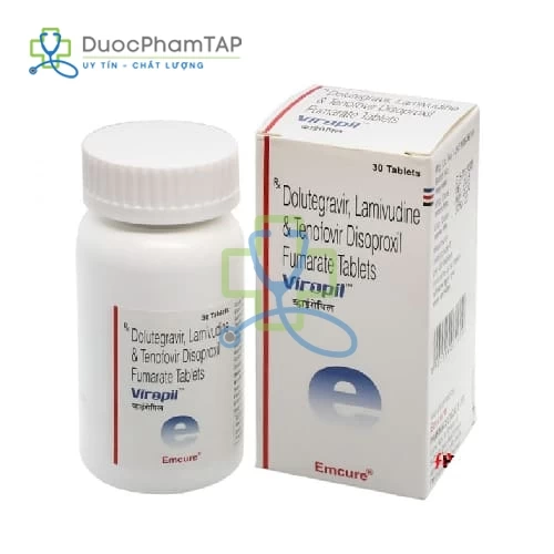 Viropil - Dolutegravir + Tenofovir + Lamivudine Emcure Pharm