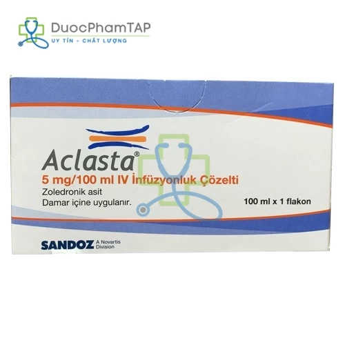 Aclasta - Acid zoledronic 5mg Novartis