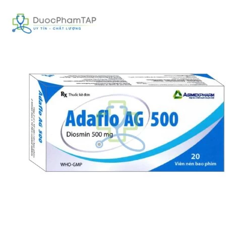 Adaflo AG 500 - Diosmin Agimexpharm