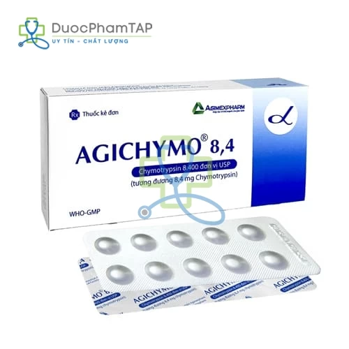 Agichymo 8,4 - Chymotrypsin 8,4mg Agimexpharm