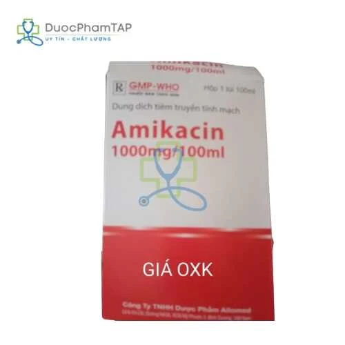Amikacin 1000mg/100ml Allomed