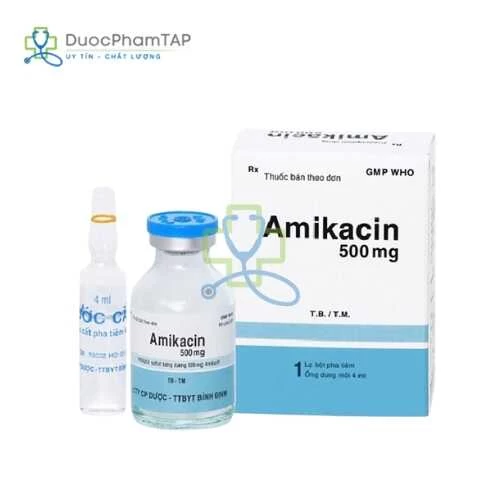 Amikacin 500 - Amikacin 500mg Bidiphar