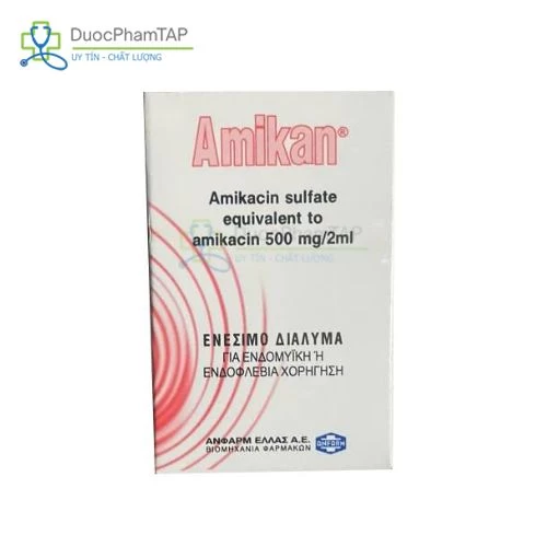 Amikan 500 - Amikacin 500mg Anfarm