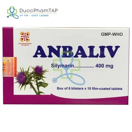 Anbaliv - Silymarin 400mg Phương Đông