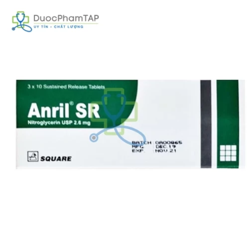 Anril SR - Nitroglycerin 2.6mg U Square