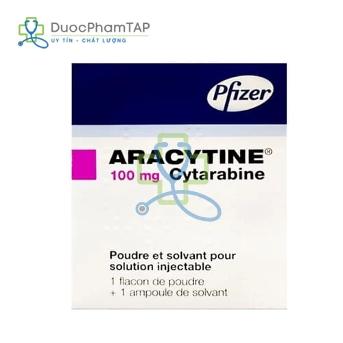 Aracytine 100mg - Cytarabine 100mg Pfizer