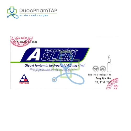 Aslem - Glycyl Funtunin Hydrochlorid 0.3mg/ml Vinphaco