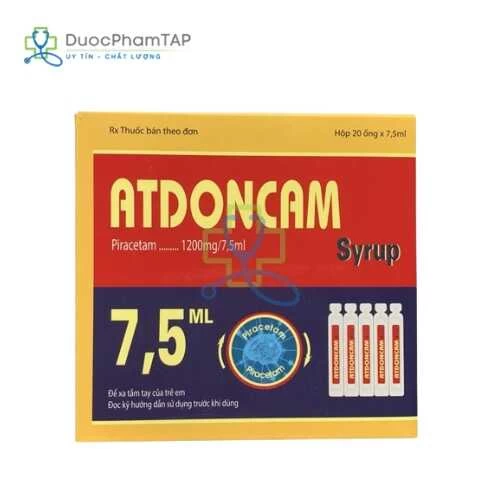 Atdoncam Syrup - Piracetam 160mg/ml Hadiphar