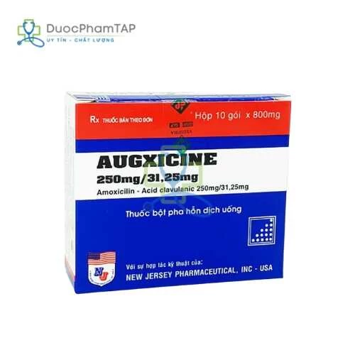 Augxicine 250mg/31.25mg Vidipha