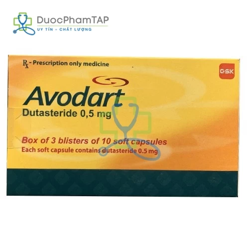 Avodart - Dutasterid 0,5mg GSK