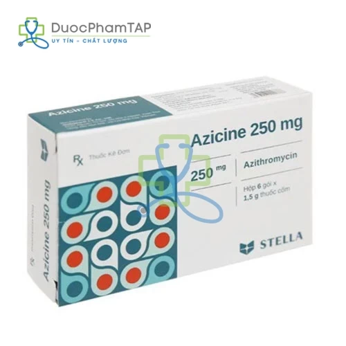 Azicine 250mg - Azithromycin Stella