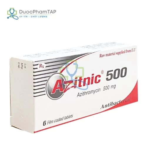 Azitnic 500 - Azithromycin 500mg USA - NIC