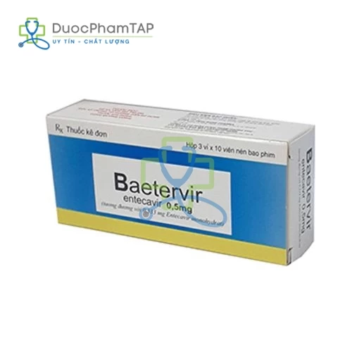 Baetervir - Entecavir 0,5mg Usarichpharm
