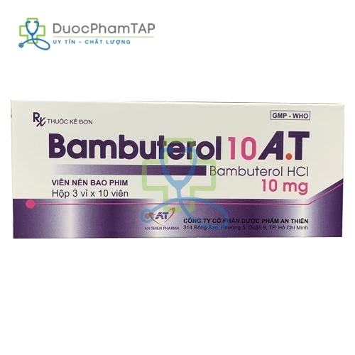 Bambuterol 10 A.T An Thiên