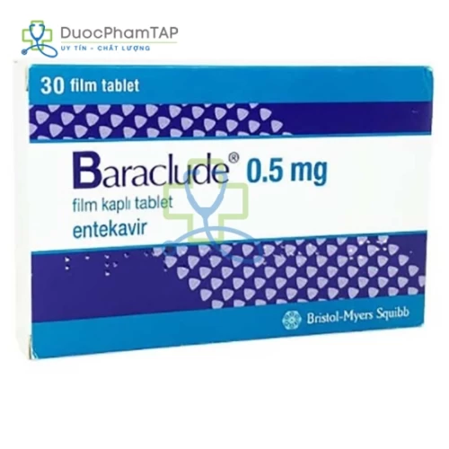 Baraclude - Entecavir 0,5mg Bristol Myers