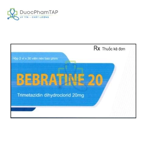 Bebratine 20 - Trimetazidin dihydroclorid Pharbaco