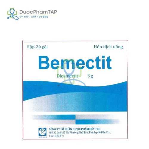 Bemectit - Diosmectit 3g Bepharco