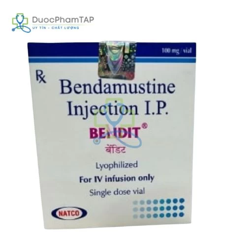Bendit - Bendamustine HCL 100mg Natco Pharma
