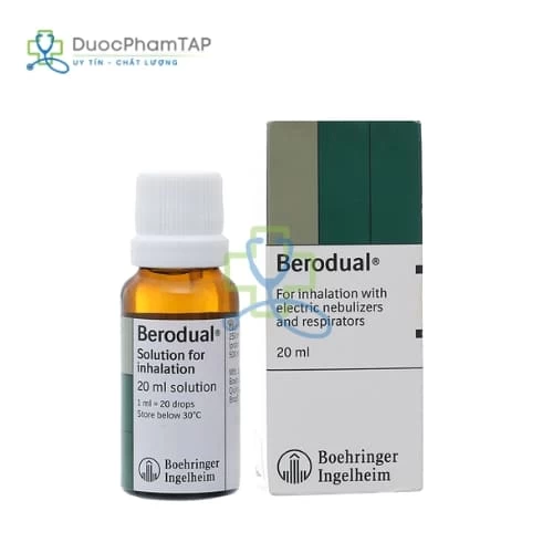 Berodual 20ml Boehringer Ingelheim (khí dung)