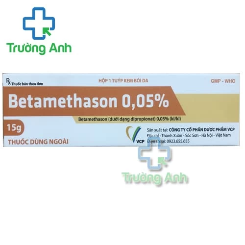 Betamethason 0.05% - Dược phẩm VCP