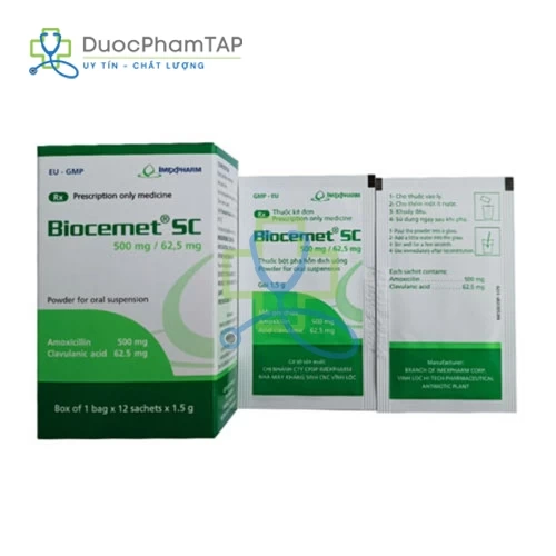 Biocemet SC 500mg/62,5mg Imexpharm