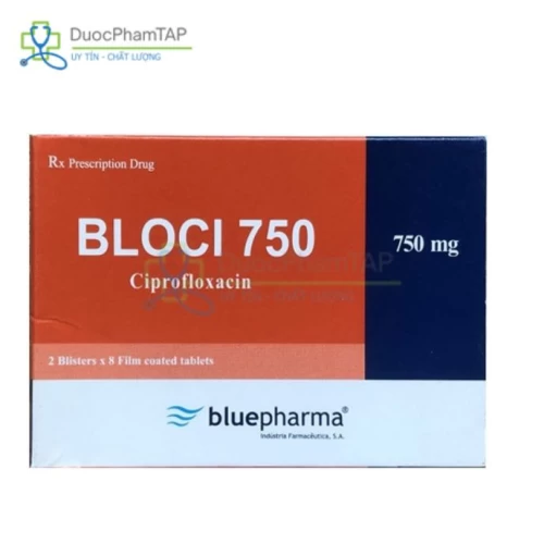 Bloci 750 - Ciprofloxacin Bluepharma