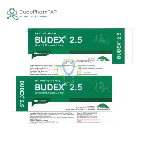 Budex 2.5 - Bisoprolol fumarate Navana Pharma