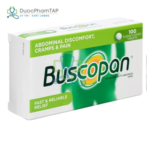 Buscopan - Hyoscin 10mg Delpharm