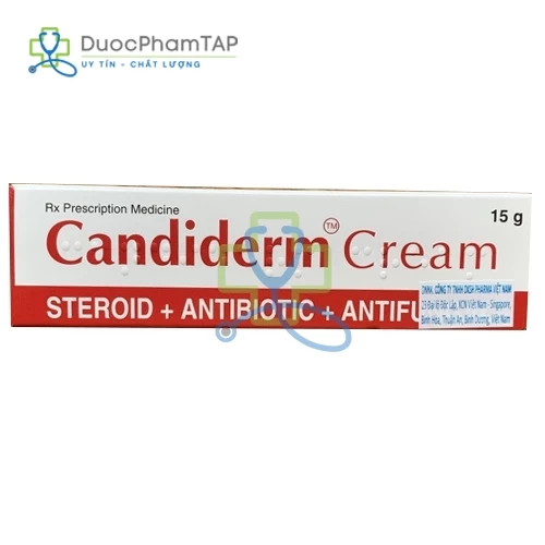Candiderm 15g Glenmark