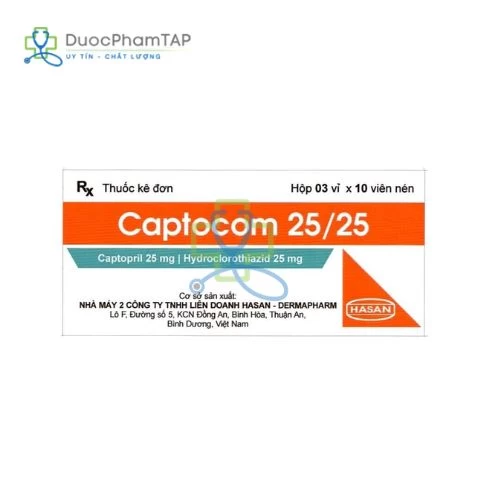 Captocom 25/ 25 - Hasan - Dermapharm