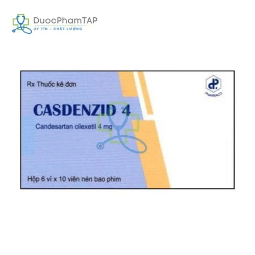 Casdenzid 4 - Candesartan cilexetil Pharbaco