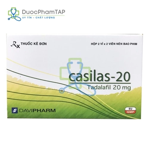 Casilas 20mg - Tadalafil Davipharm