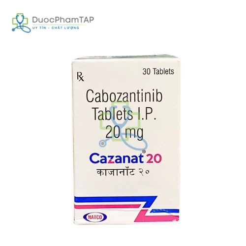 Cazanat 20 - Cabozantinib 20mg Natco