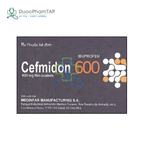 Cefmidon - Ibuprofen 600mg Medinfar Manufacturing