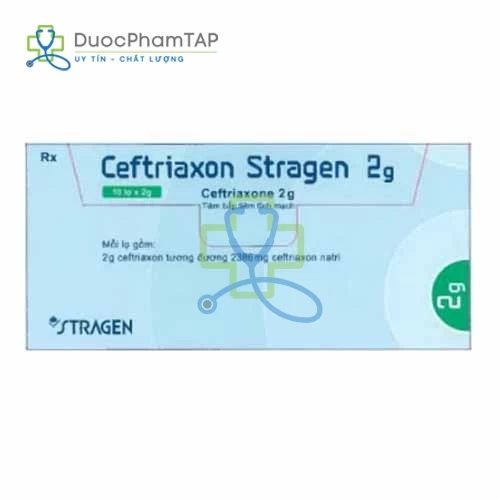 Ceftriaxon Stragen 2g - Mitim