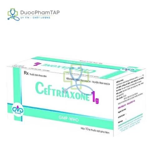 Ceftriaxone 1g MD Pharco
