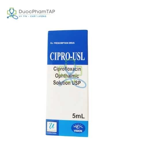 Cipro-USL - Ciprofloxacin 3mg Makcur Laboratories
