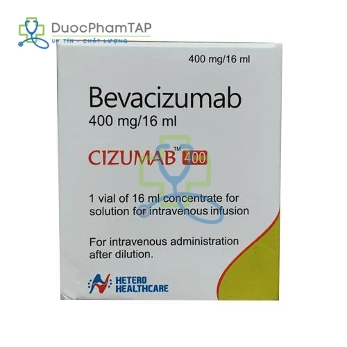 Cizumab 400mg/16ml - Bevacizumab 400mg/16ml Hetero