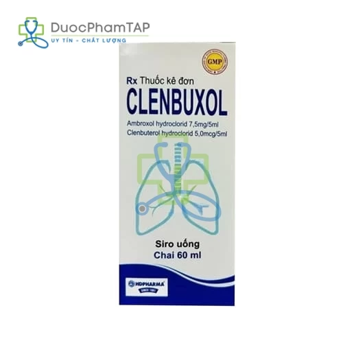 Clenbuxol 60ml - ambroxol + clenbuterol HD Pharma