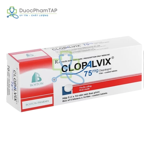 Clopalvix - Clopidogrel 75mg Boston