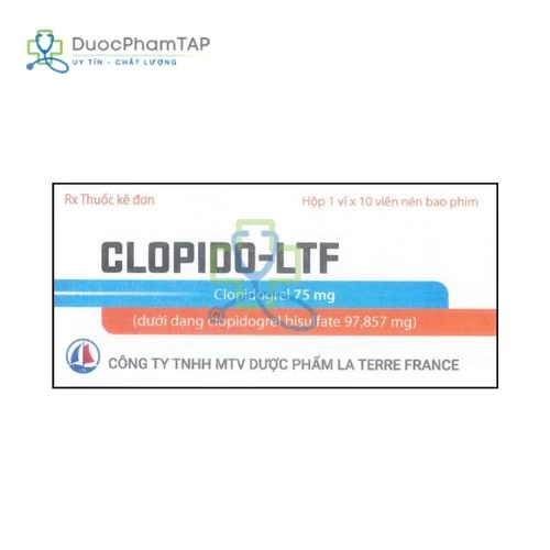 Clopido-LTF - Clopidogrel 75mg La Terre France