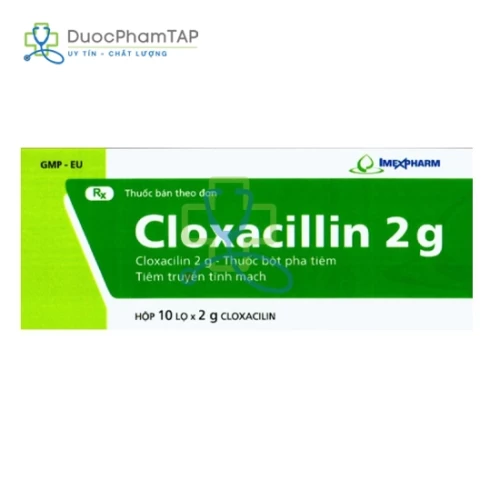 Cloxacillin 2g - Imexpharm