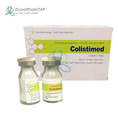 Colistimed 1MIU - Colistin Medlac Pharma Italy