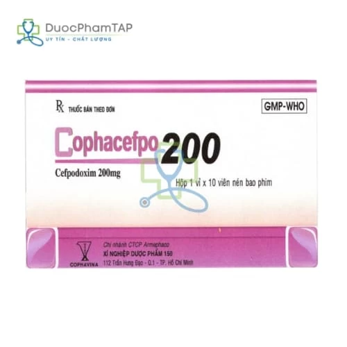 Cophacefpo 200mg - Cefpodoxim Armephaco
