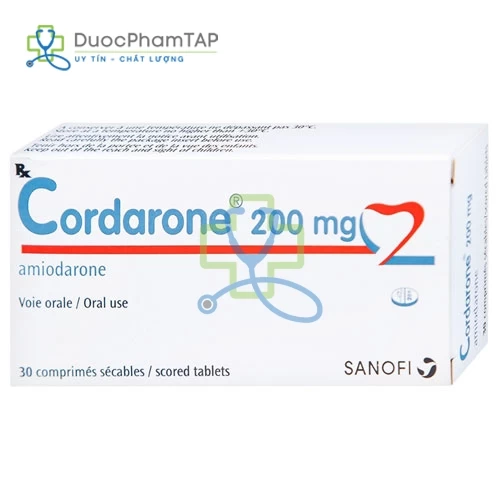 Cordarone 200mg - Amiodarone Sanofi