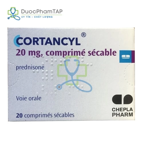 Cortancyl 20mg - Prednisolon Sanofi