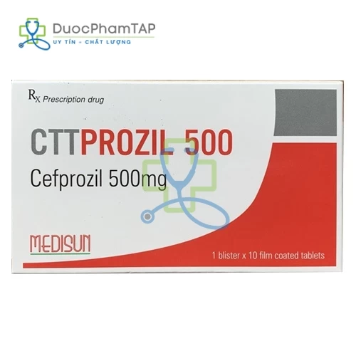 CTTProzil 500 - Cefprozil MeDiSun