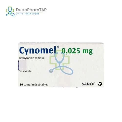 Cynomel - Liothyronine 0.025mg Sanofi