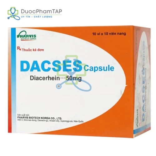 Dacses 50 - Diacerein 50mg Pharvis