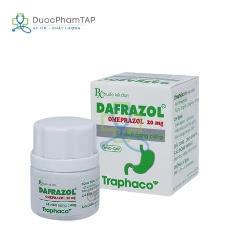 Dafrazol - Omeprazole 20mg Traphaco